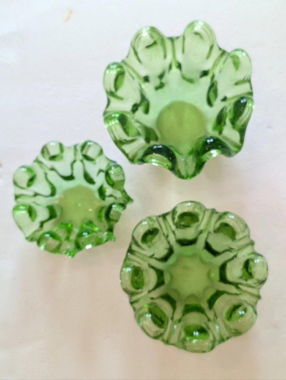 3 Mid Century Modern Murano Glass Nesting Bowls